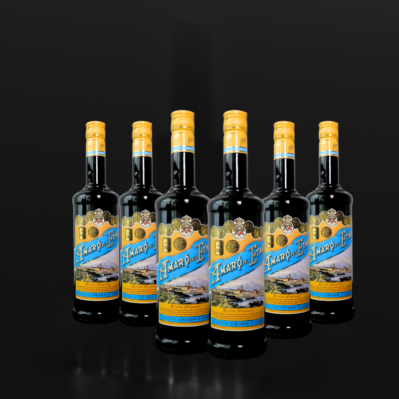 Amaro dell'Etna Box 6 bottles of 700ML