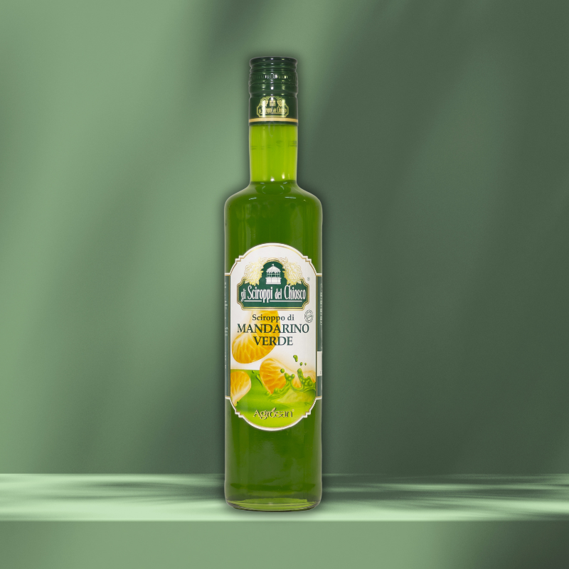 Green Mandarin Syrup 6 bottles of 500ML